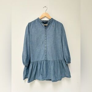 POLO RALPH LAUREN | drop waist day dress  | girls 14 or adult S
